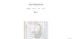 Desktop Screenshot of nickmaroudias.com